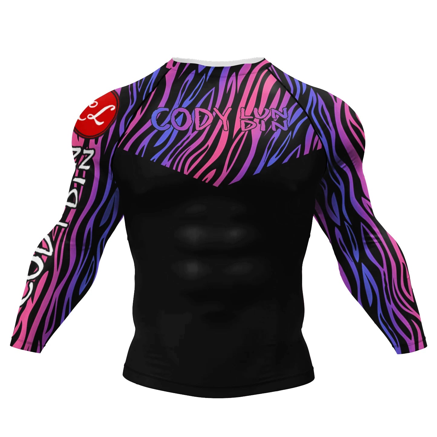 Cody Lundin Men Cool Fighting Wear Jiu Jitsu BJJ Boxing Rashguard Custom Grappling Kicboxing Club Uniforms Compression Gym Tees