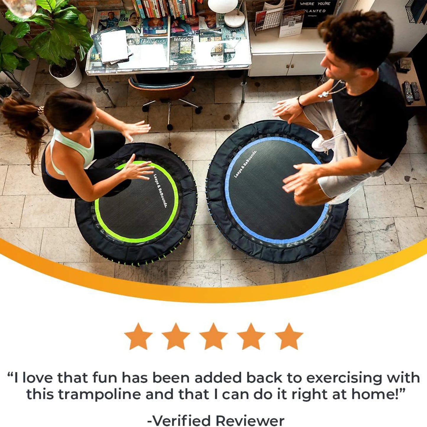 The Fitness Trampoline - Bungee Rebounder