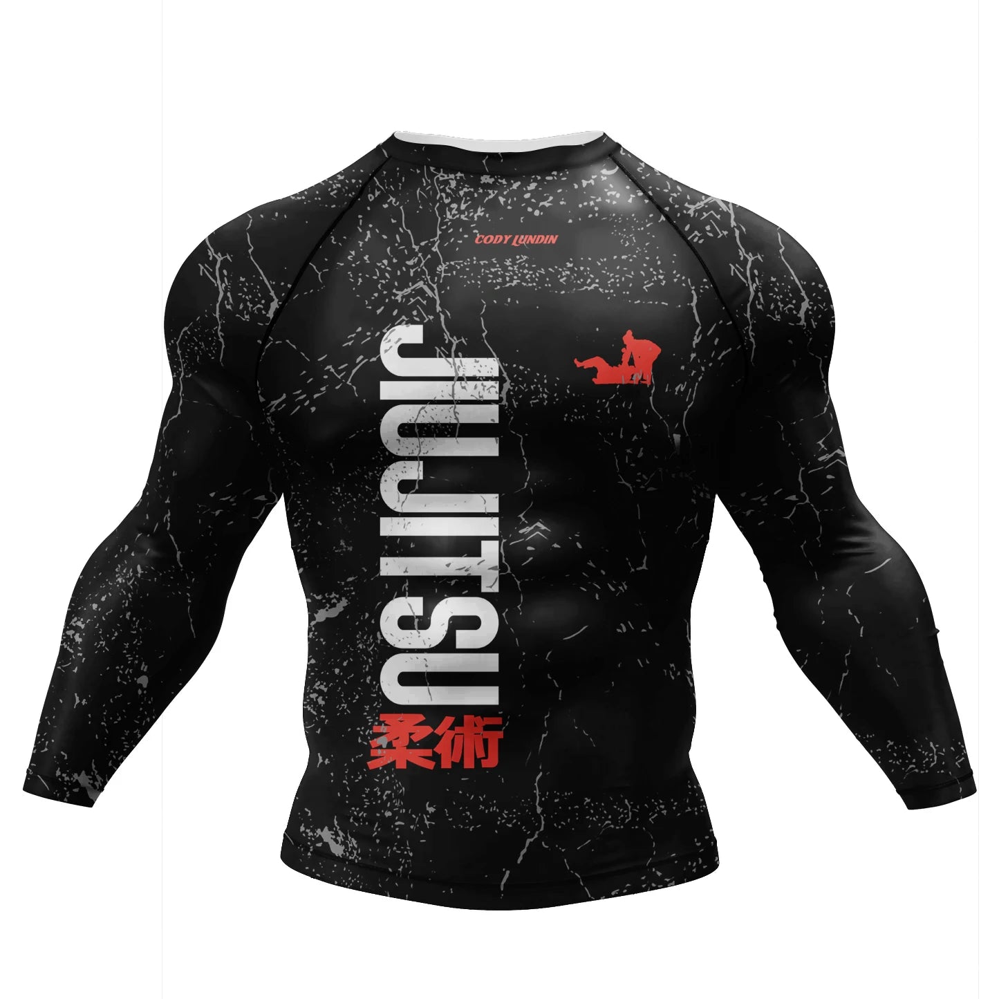 Cody Lundin Men Cool Fighting Wear Jiu Jitsu BJJ Boxing Rashguard Custom Grappling Kicboxing Club Uniforms Compression Gym Tees