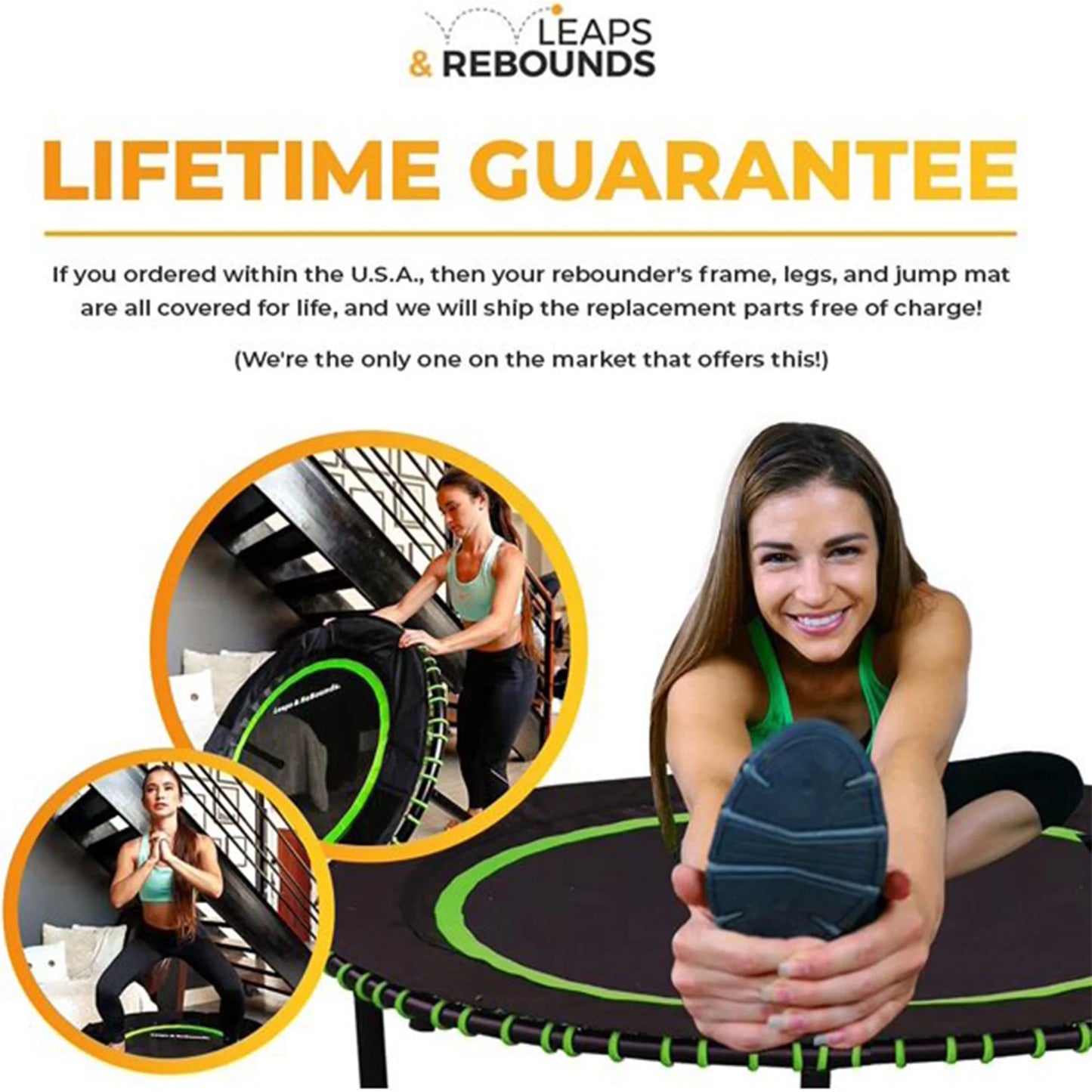 The Fitness Trampoline - Bungee Rebounder