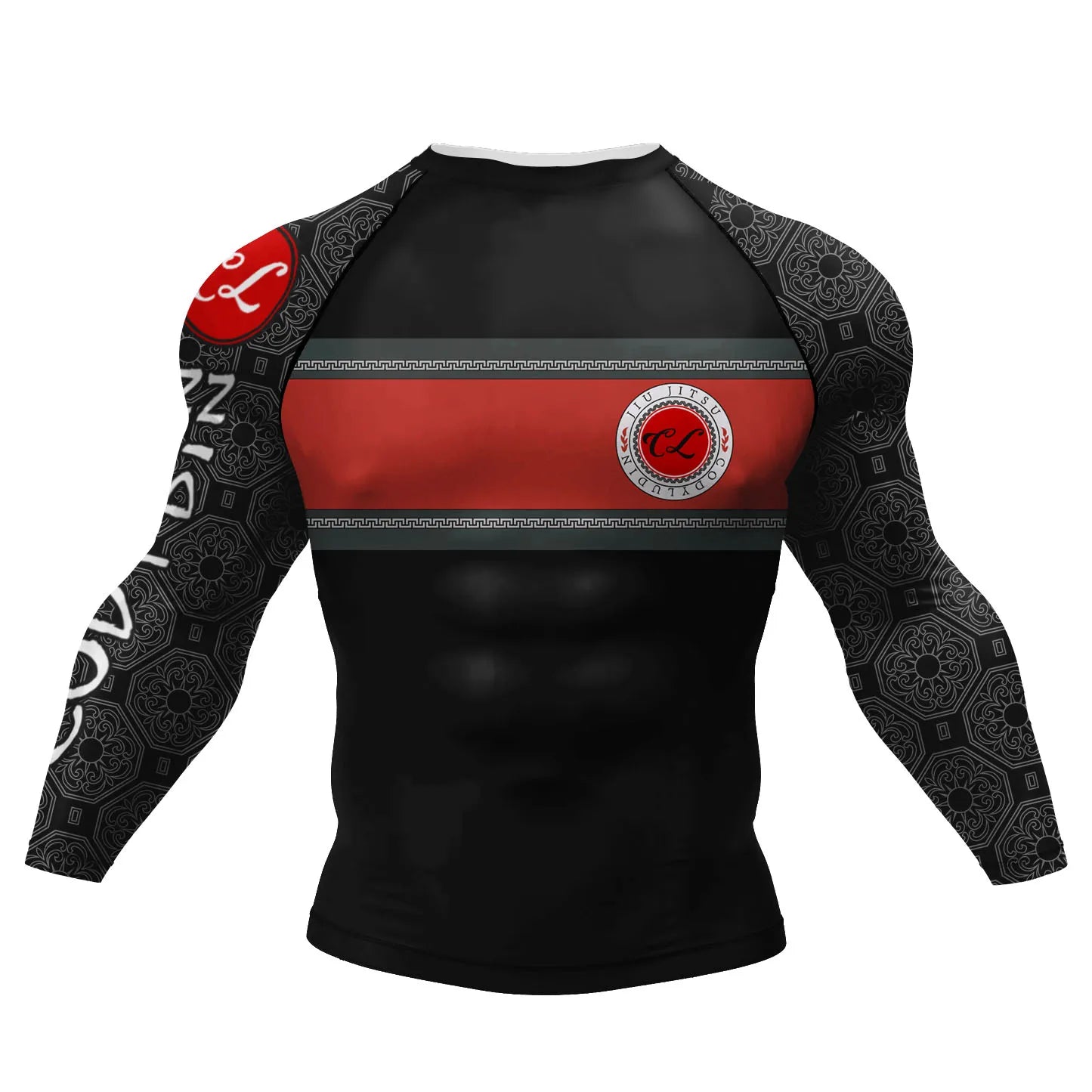 Cody Lundin Men Cool Fighting Wear Jiu Jitsu BJJ Boxing Rashguard Custom Grappling Kicboxing Club Uniforms Compression Gym Tees