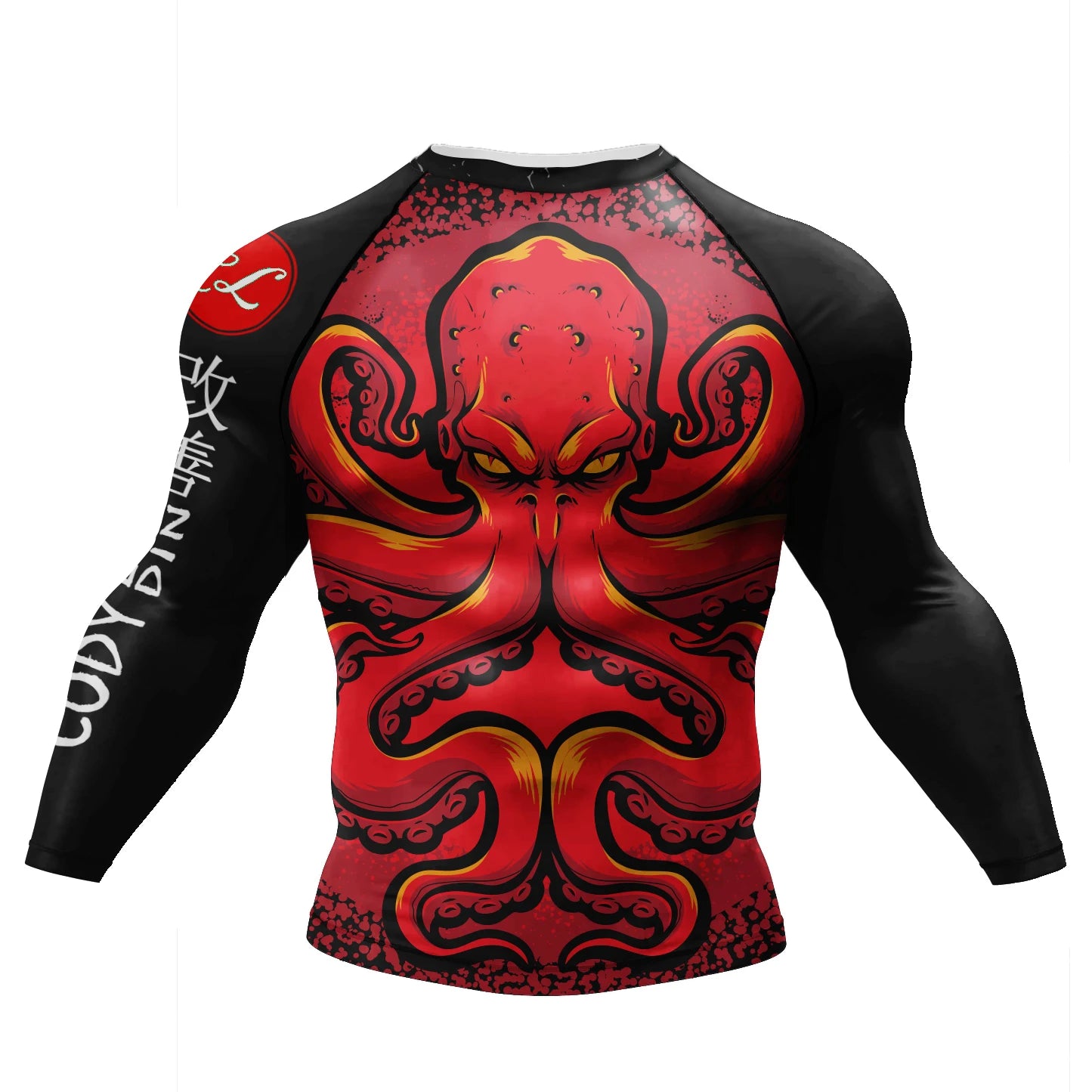 Cody Lundin Men Cool Fighting Wear Jiu Jitsu BJJ Boxing Rashguard Custom Grappling Kicboxing Club Uniforms Compression Gym Tees