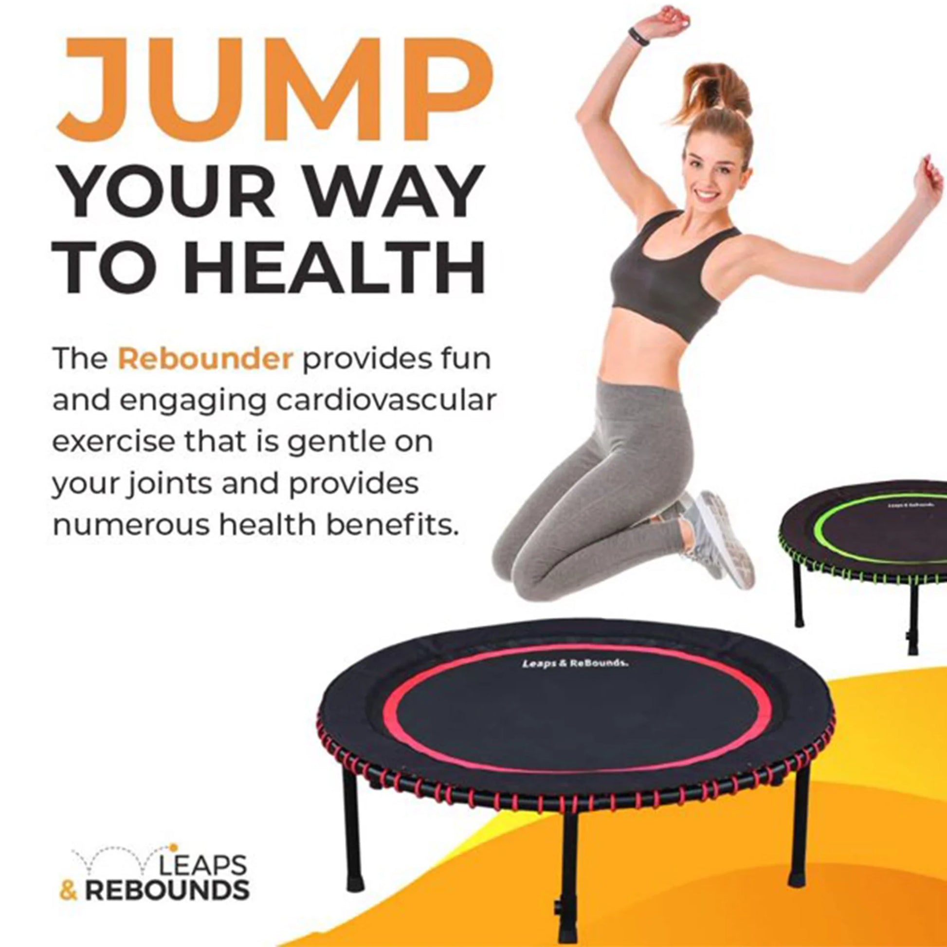 The  Fitness Trampoline - Bungee Rebounder