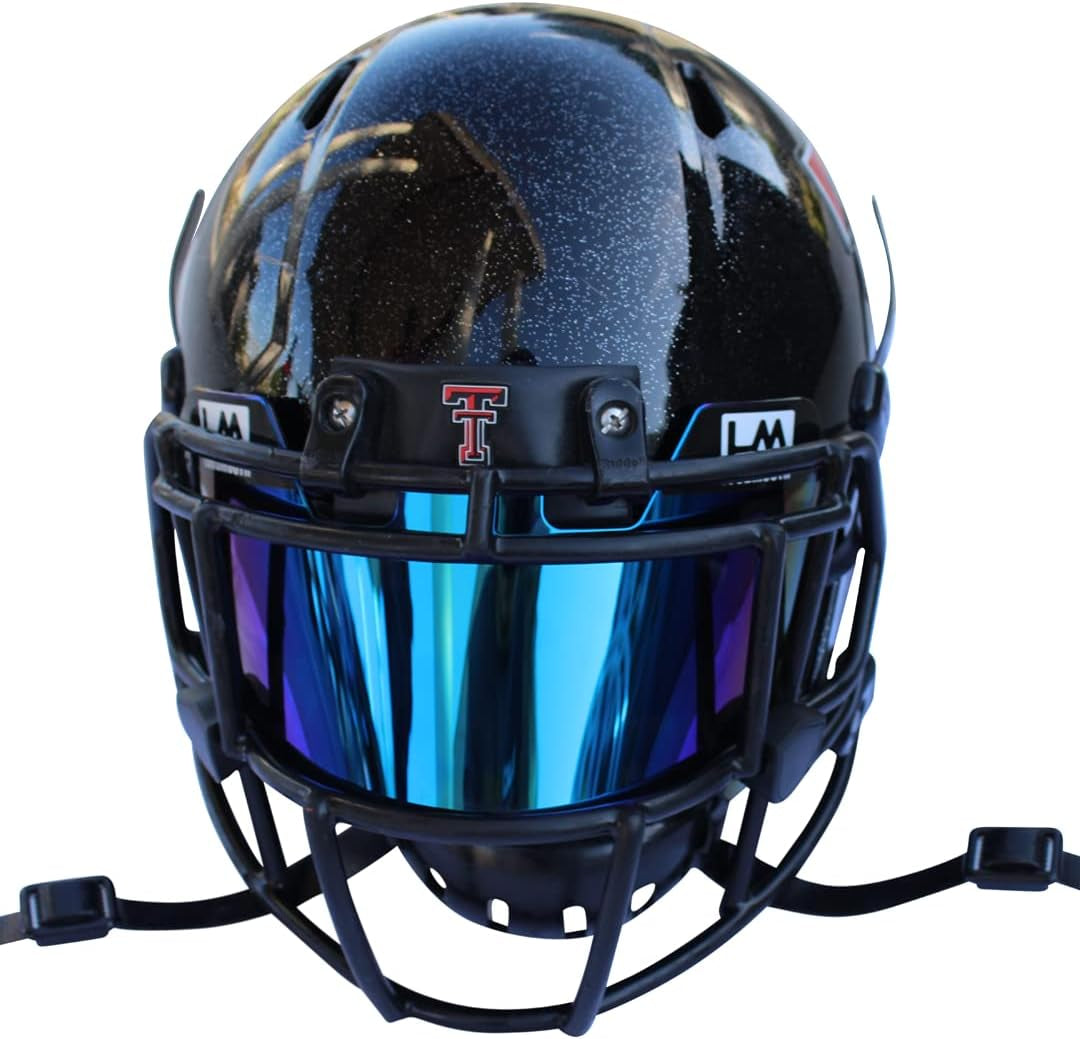 Loudmouth Football Visor - Universal Fit Youth & Adult Football Helmet Visor