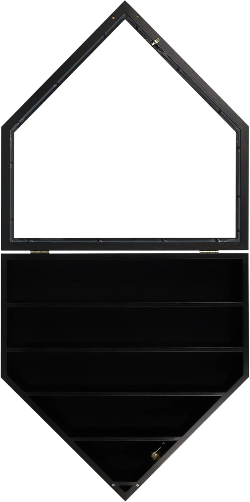 Baseball Display Case Baseball Holders for Balls Display with 21 Slots Wall Display Box 96% Clear Antifade UV Protection with Gold Locks for Homerun and Collector Autograph Balls