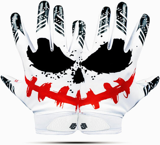 Jester Football Gloves – Super Sticky Receiver Gloves to Boost Grip & Performance for Games & Training – Adult & Youth Sizes